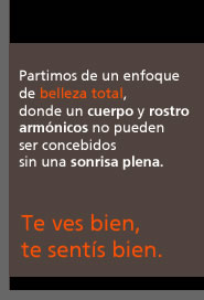 Te ves bien. Te sentis bien.